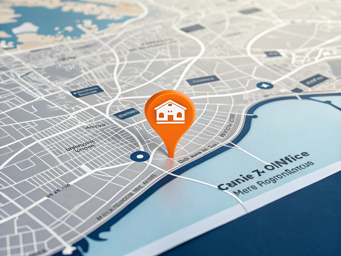 Carte de localisation Be Travaux à Nice