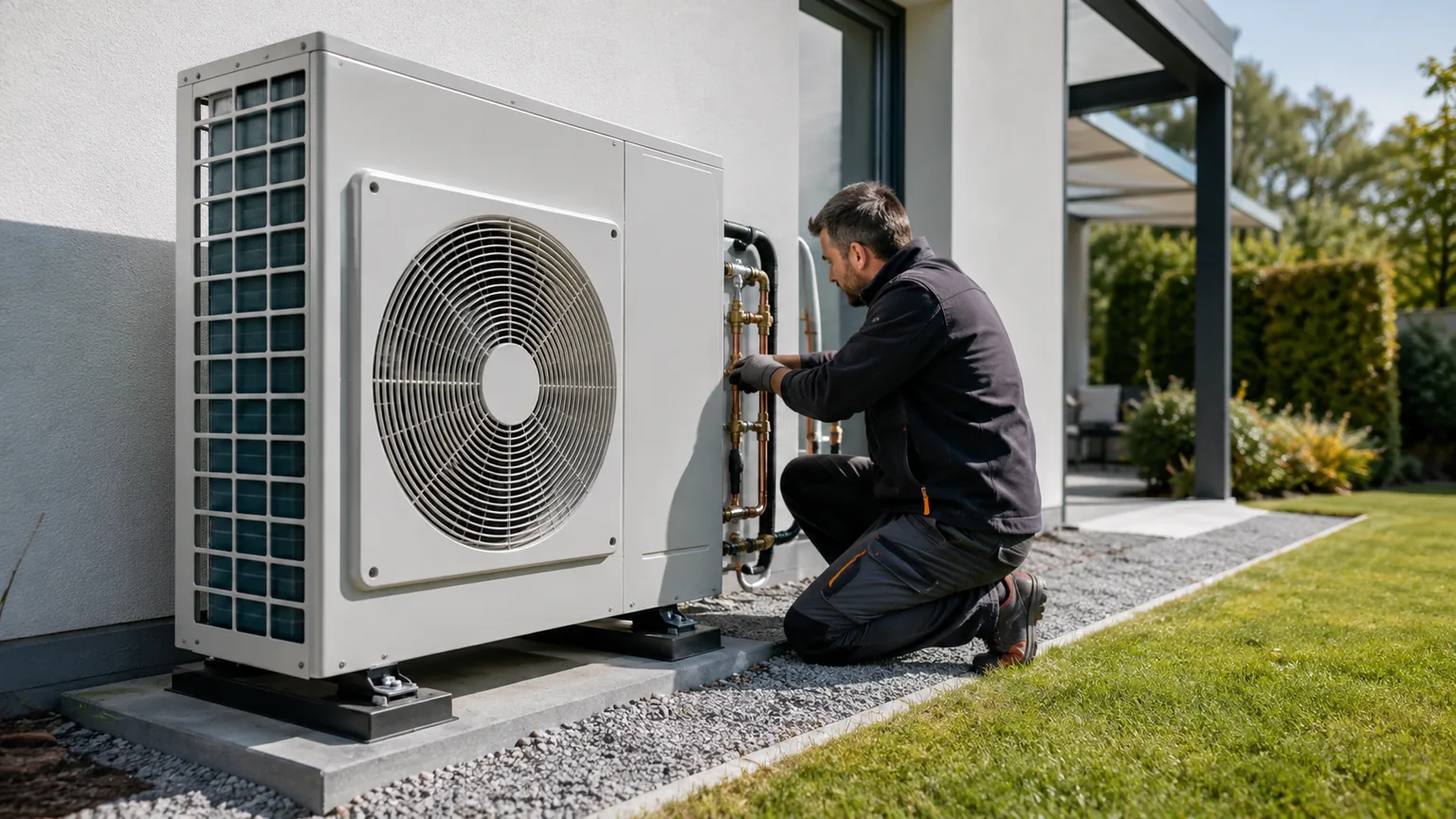 Pompe à chaleur air-eau 8 kW
