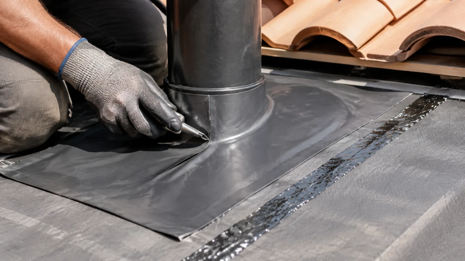 Raccord d’étanchéité de couverture