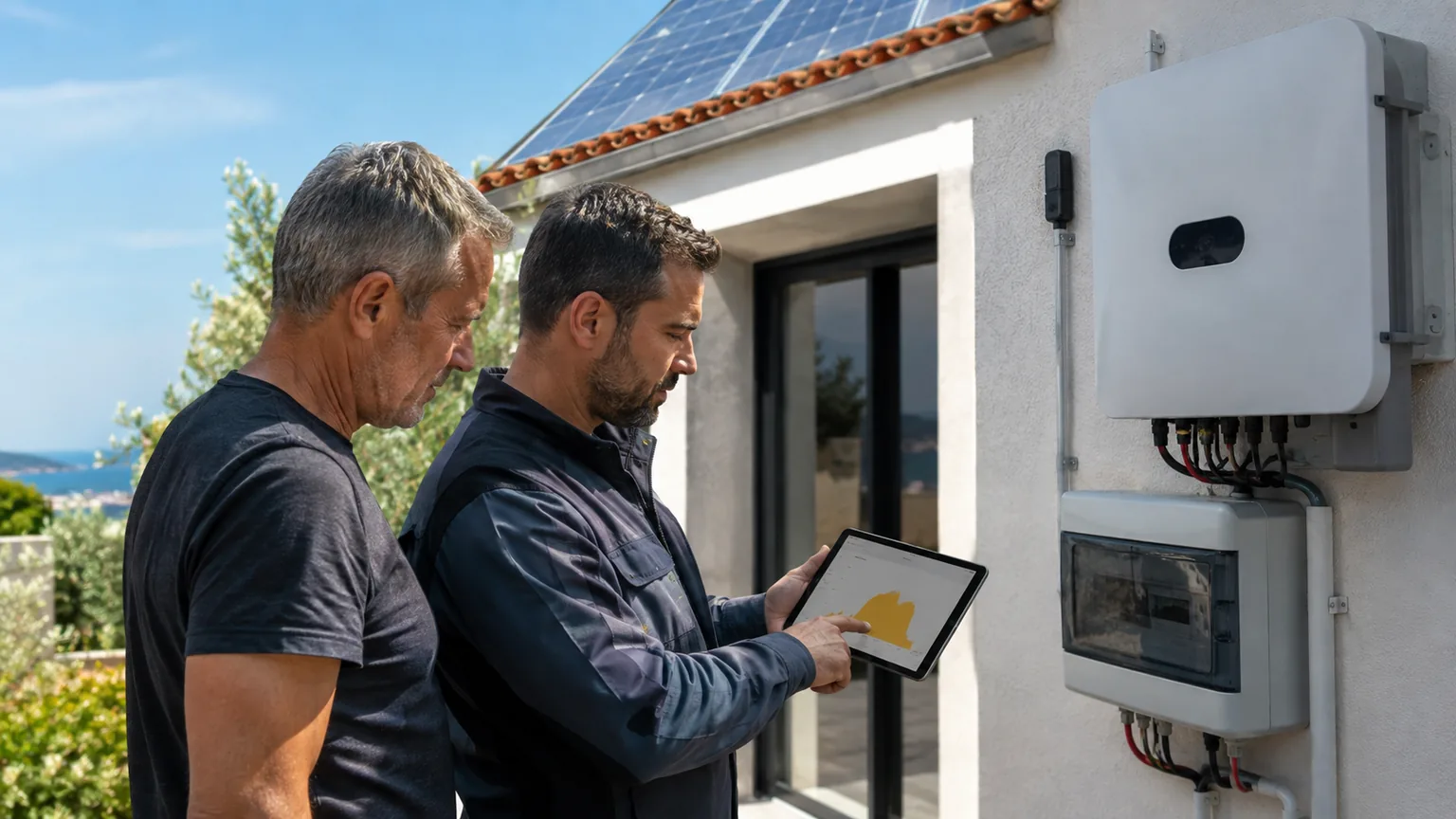 Supervision et surveillance photovoltaïque